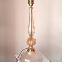Grande lampada  vintage in vetro di Murano