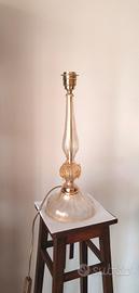 Grande lampada  vintage in vetro di Murano