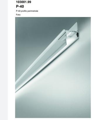 Profilo per cartongesso Novalux P40