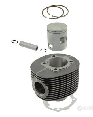 cilindro + pistone compatibile vespa px pe 200