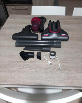Aspirapolvere senza sacco e filo, ricarica usb