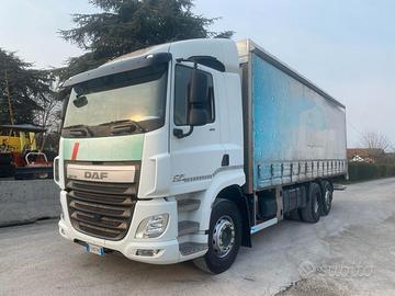 Daf CF 410 Centinato con sponda retrattile