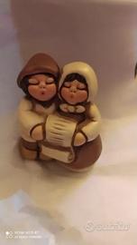 statuette Thun + bimbi canterini presepe classico