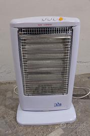 stufa alogena elettrica 3 livelli di potenza 1200W