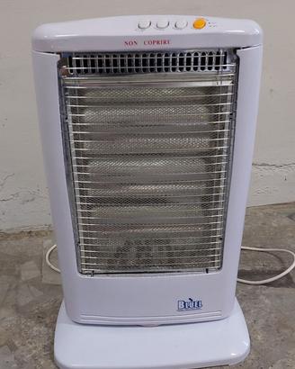 stufa alogena elettrica 3 livelli di potenza 1200W