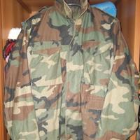 Us Army Woodland Field Jacket M-65 Vintage Medium