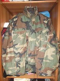 Us Army Woodland Field Jacket M-65 Vintage Medium