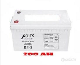 Batteria al gel 200 ah