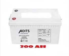 Batteria al gel 200 ah