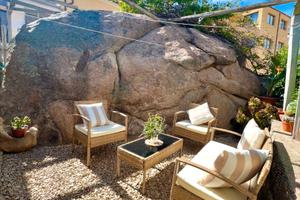 Indipendente in centro con giardino e terrazza