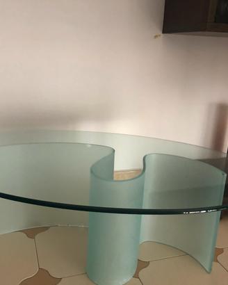 Tavolo da caffè in vetro