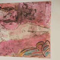 Franco Rognoni litografia originale a colori 