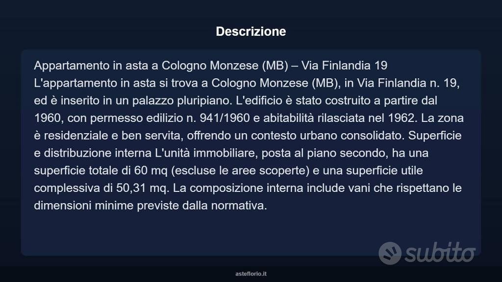 Appartamento – Cologno Monzese, San Maurizio al Lambro - Vista 3