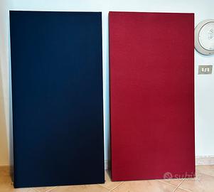 Pannelli fonoassorbenti 120x60 Rosso e Blu