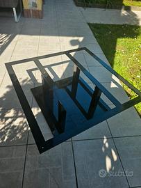 Base per tavolo in acciaio verniciato 