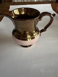 Antica Brocca in Ceramica "Faïence de Jersey" 