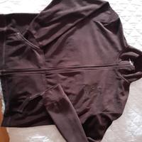 felpa marrone velluto XXL