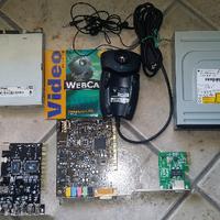 Lotto di accessori per computer