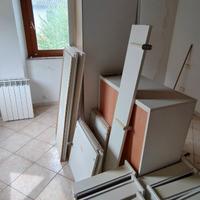 Armadio a ponte 255*260 bianco