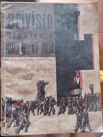  RIVISTA ILLUSTRATA POPOLO D'ITALIA 1935 N.11 XIV