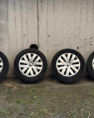 Treno di ruote complete originali Volkswagen