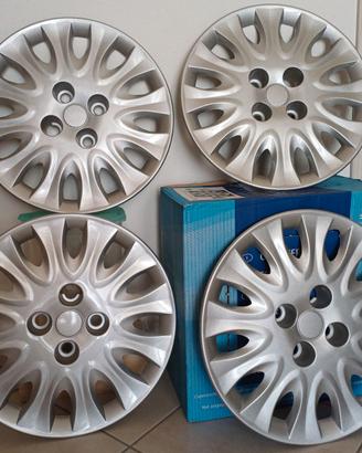 4 COPRICERCHI COPPE RUOTA FIAT PUNTO HLX 5P 99→