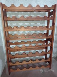 Cantinetta Portabottiglie in legno 48 bottiglie