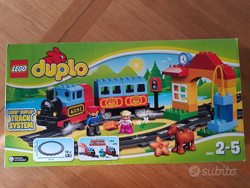 Lego Duplo - Primo treno + binari aggiuntivi