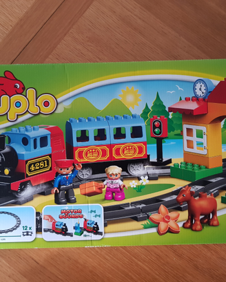 Lego Duplo - Primo treno + binari aggiuntivi