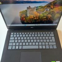 PC portatile DELL i7, ram 16gb, 512ssd+512hdd, 14"