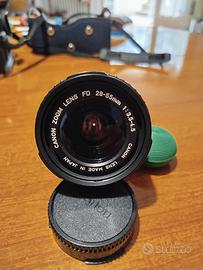 obbiettivo CANON ZOOM FD 28-55mm 1:3.5-4.5