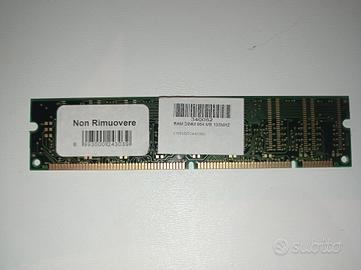 Scheda RAM Dimm 64 mb 133 mhz