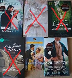 Lotto romance Bridgerton e altre Quinn