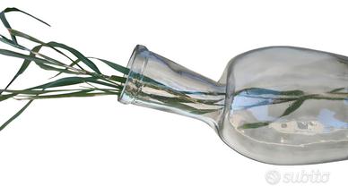 VECCHIO ORINATOIO PAPPAGALLO IN VETRO DA OSPEDALE