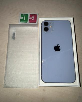 iPhone 11 color lilla + vetro protettivo