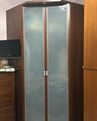 Cabina armadio angolare