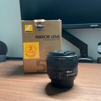 Obiettivo Nikon Nikkor AS-F 50 MM F/1.8G