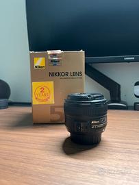 Obiettivo Nikon Nikkor AS-F 50 MM F/1.8G