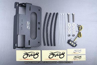 Portatarga corto BMW S1000R S1000RR HP4 2009 2020