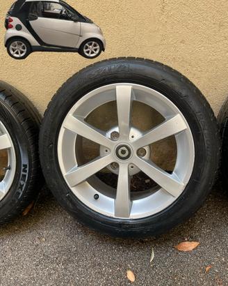 4 Ruote SMART Complete in lega Ant. e Post.