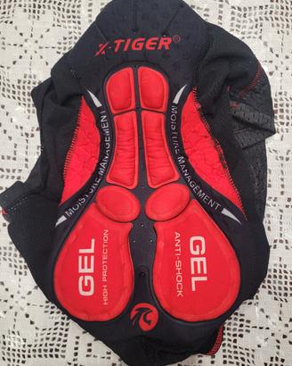 intimo ciclismo moto gel