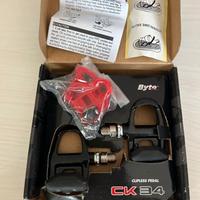pedali completi di tacchette NUOVI Byte CK34