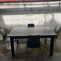 Tavolo con prolunga ikea 4 sedie