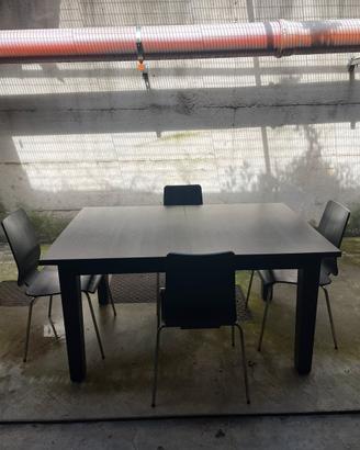Tavolo con prolunga ikea 4 sedie