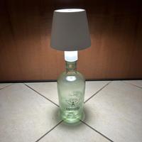 Lampada con bottiglia gin Ambrosia LED wireless