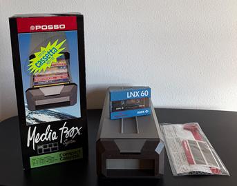 POSSO Media Box Vintage Cassette Fondo Magazzino