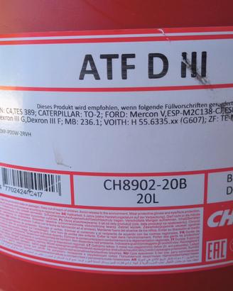 Olio per cambio automatico