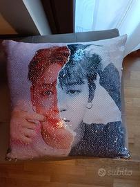 Cuscino pailette Jimin (BTS)