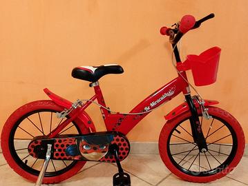 Bici bimbo/bimba 16" miraculous NUOVA 