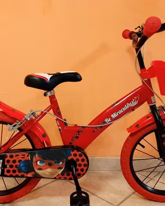 Bici bimbo/bimba 16" miraculous NUOVA 